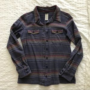 Patagonia Purple Button-up Flannel